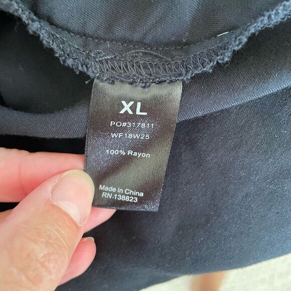 Shyanne Cold Shoulder Western Snap Front Cowgirl Shirt Black Red Lace Embroidere - Picture 9 of 9